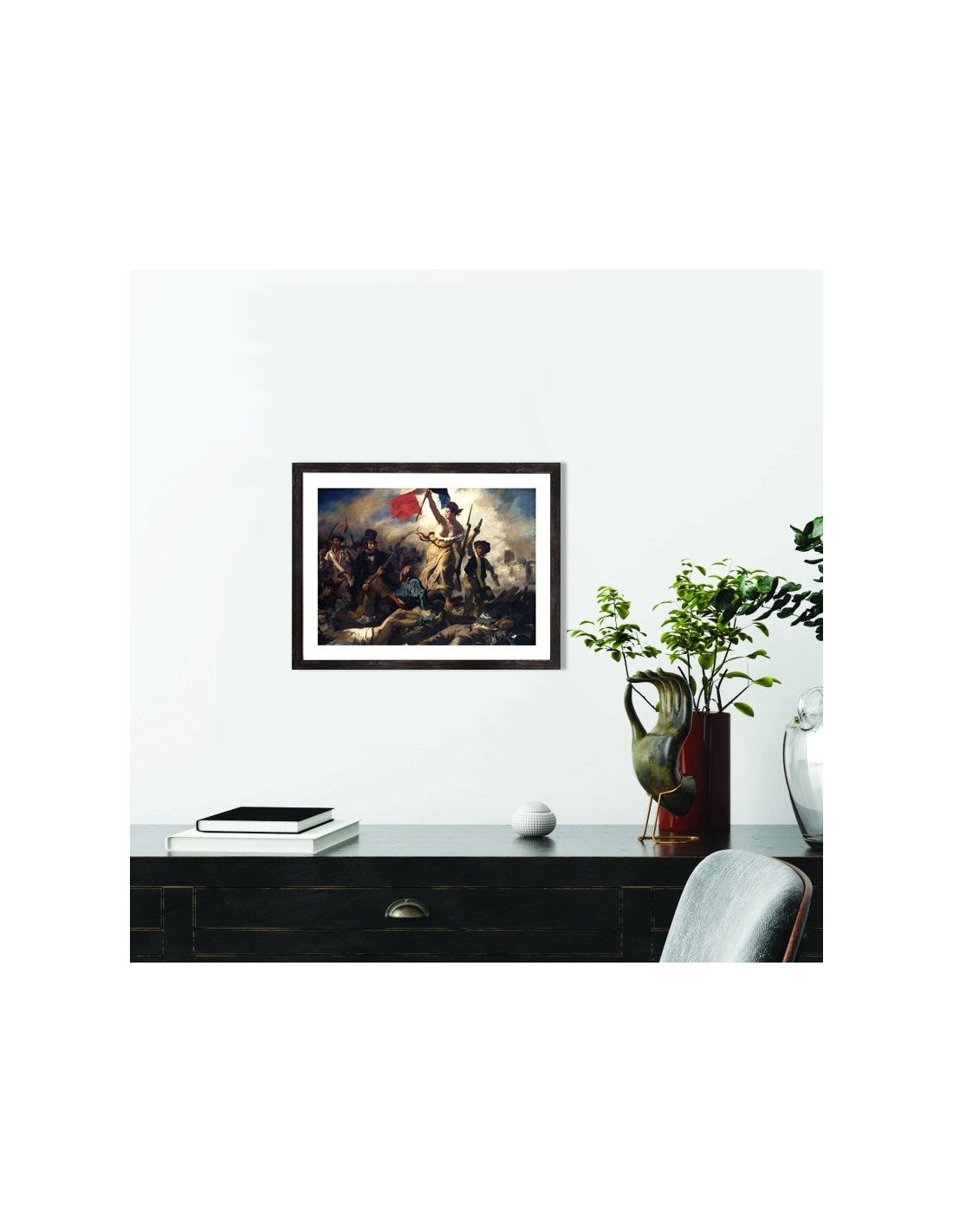 Enveloppe Premier Jour (FDC) - Timbre 'La Liberté Guidant Le Peuple' D'Eugène Delacroix - Paris 1982