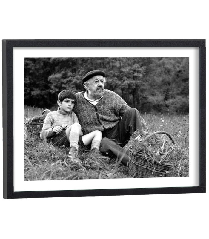 Affiche vintage film Le Vieil Homme et l'Enfant