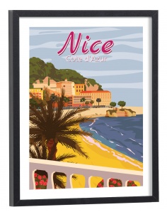 Affiche Nice vintage