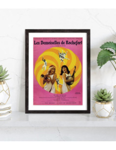 Affiche film Les Demoiselles de Rochefort 2