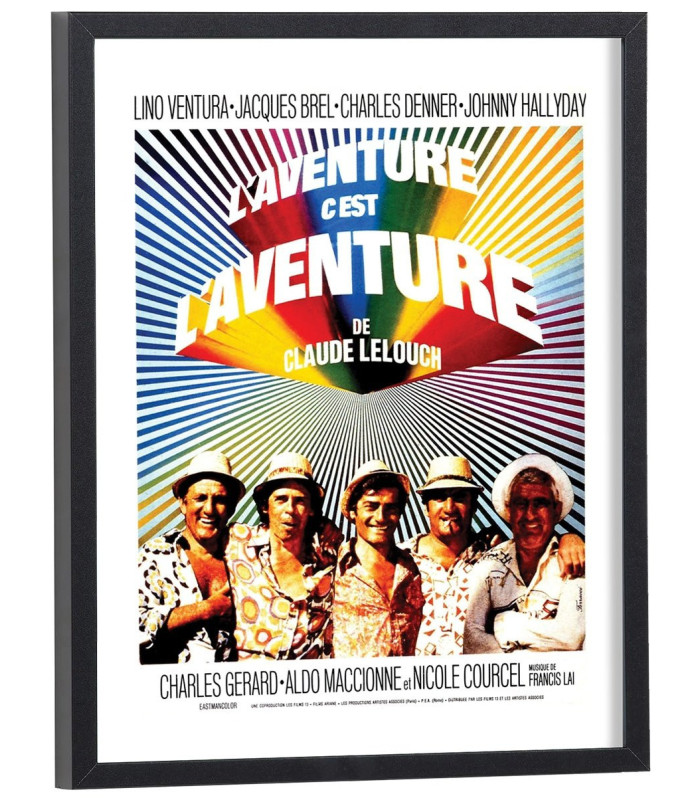 Affiche film L'aventure c'est l'aventure