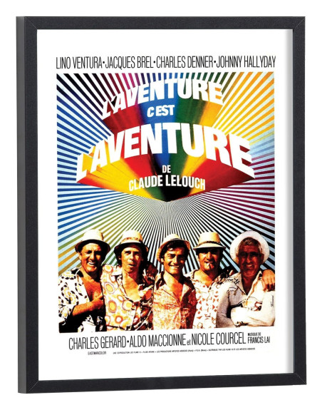 Affiche film L'aventure c'est l'aventure