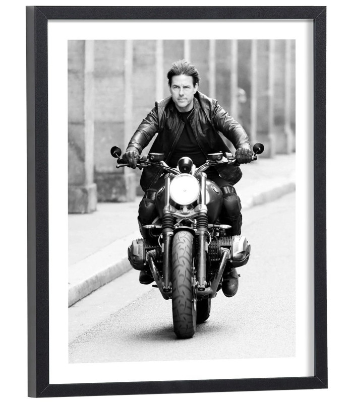 Affiche Tom Cruise Moto