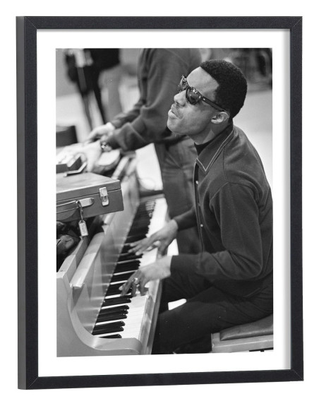 Affiche Stevie Wonder piano