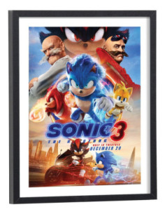 Affiche film Sonic 3