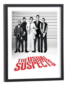 Affiche film Usual Suspects