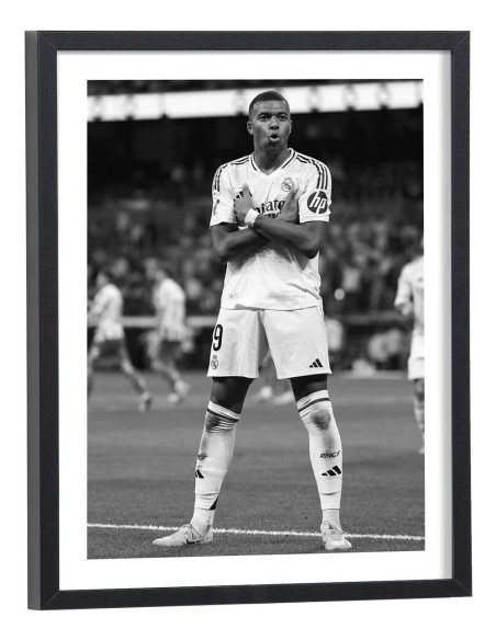 Affiche Mbappe Real Madrid 2025