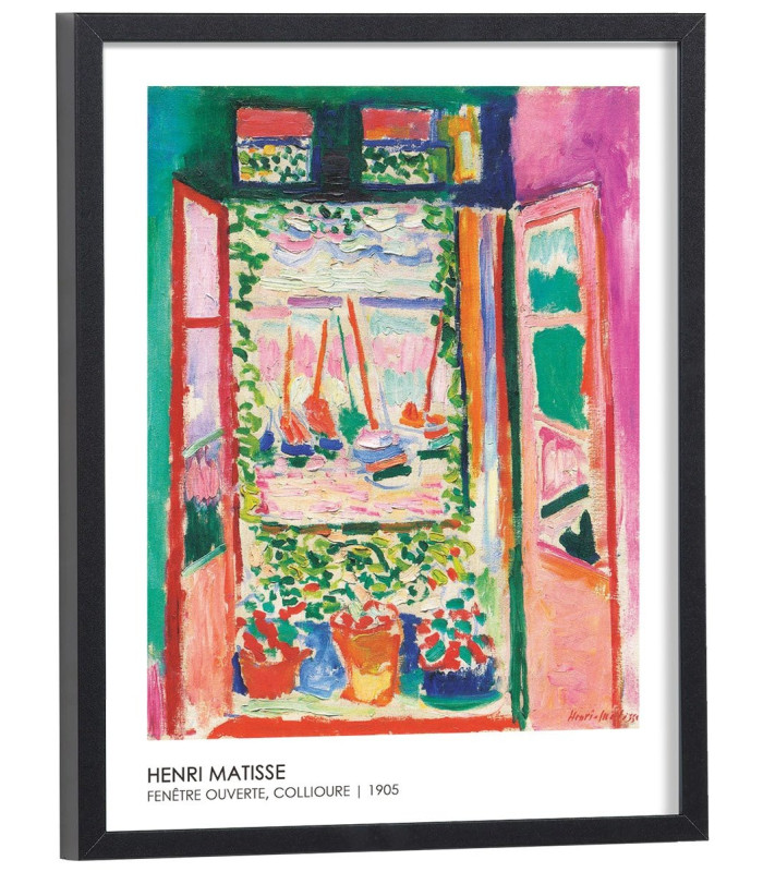 Tableau Reproduction Henri Matisse - Fenêtre ouverte