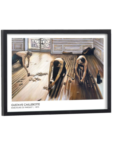 Reproduction Gustave Caillebotte - Les Raboteurs de parquet