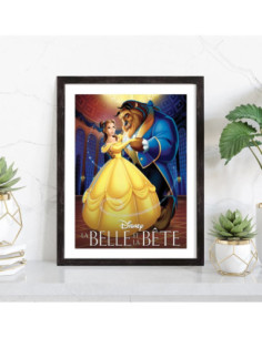 Affiche film La belle et la bête Disney 2