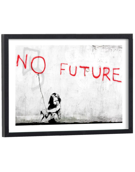 Tableau Banksy No future