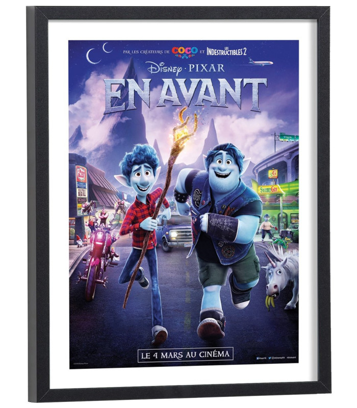 Affiche film En avant Disney Pixar