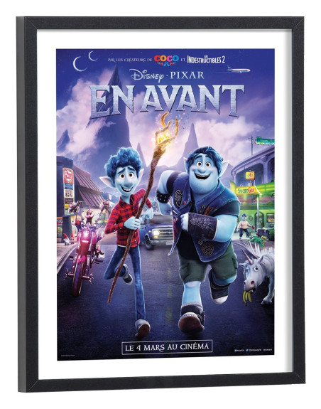 Affiche film En avant Disney Pixar