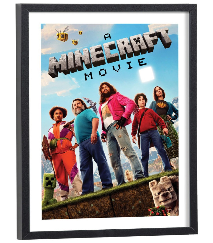 Affiche film Minecraft