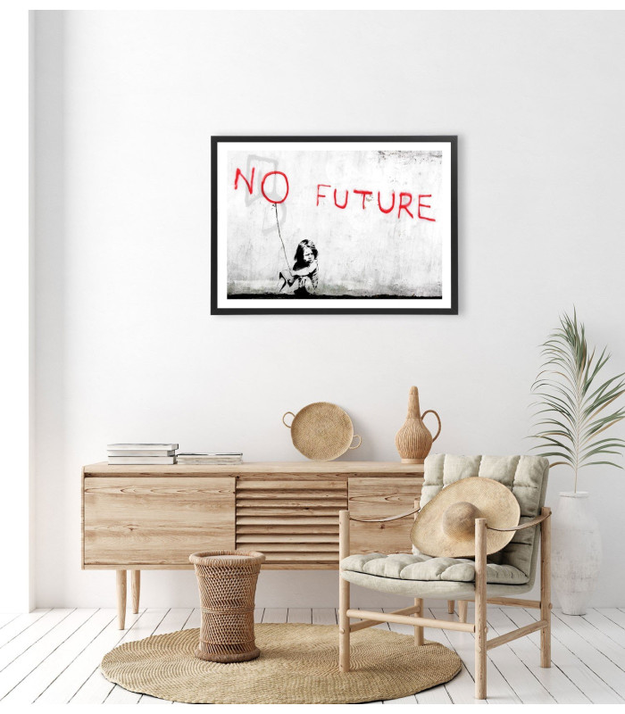  Affiche Banksy No future