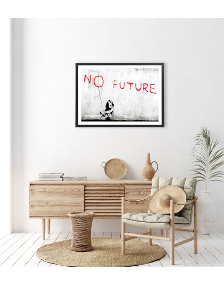  Affiche Banksy No future