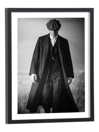 Affiche Peaky Blinders noir et blanc