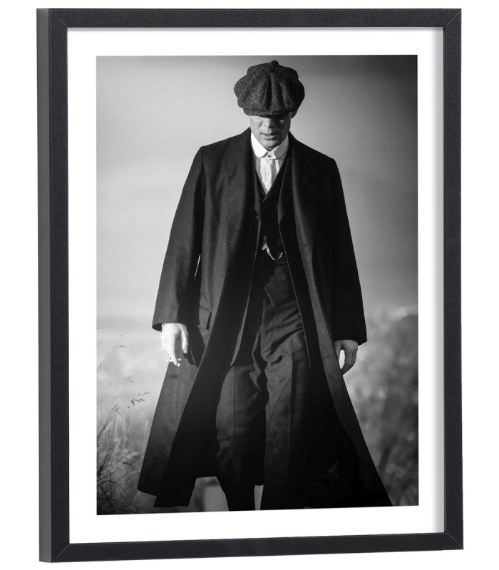 Affiche Peaky Blinders noir et blanc