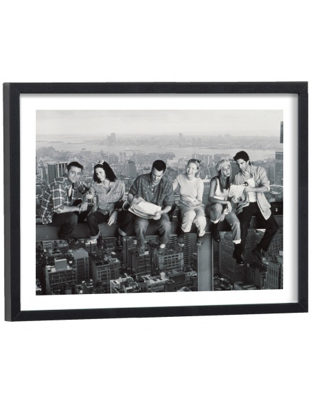 Affiche Acteurs de la série Friends sur une poutre à New York