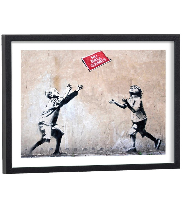 Affiche Banksy - No ball games