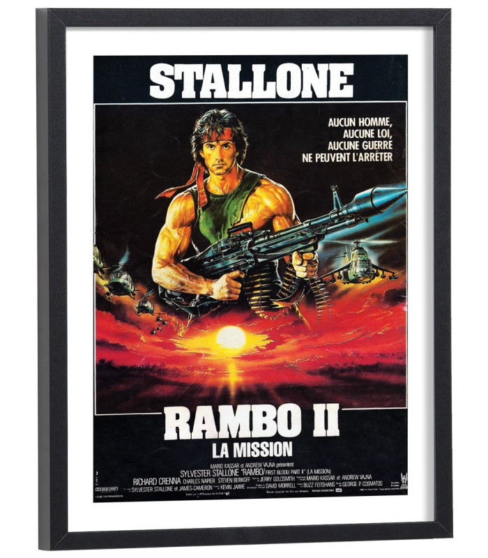 Affiche film Rambo 2