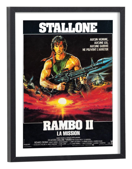 Affiche film Rambo 2