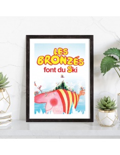 Affiche film Les bronzés font du ski 2