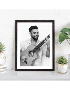 Tableau Kendji noir et blanc 2