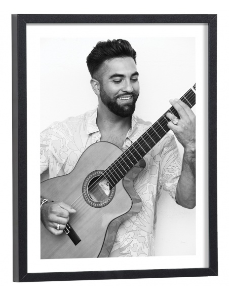 Tableau Kendji noir et blanc