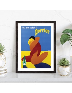 Affiche Pub vintage Perrier 2