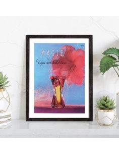 Affiche Pub parfum Magie de Lancôme 2