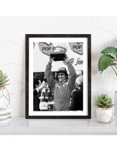 Affiche Alain Prost formule 1 2
