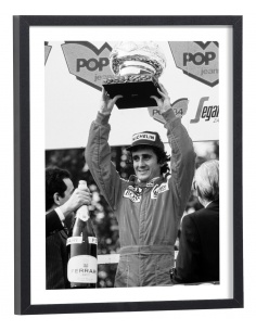 Affiche Alain Prost formule 1