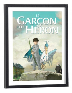 Affiche film Le garçon et le héron