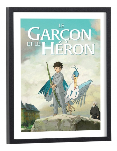 Affiche film Le garçon et le héron