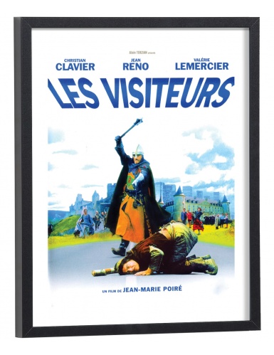 Affiche film Les visiteurs