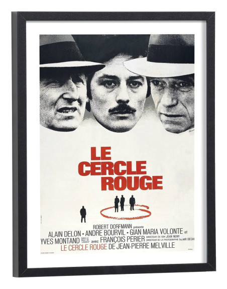 Affiche Film Le cercle rouge
