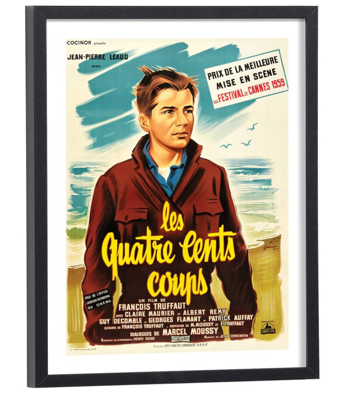 Affiche Film Les quatre cents coups