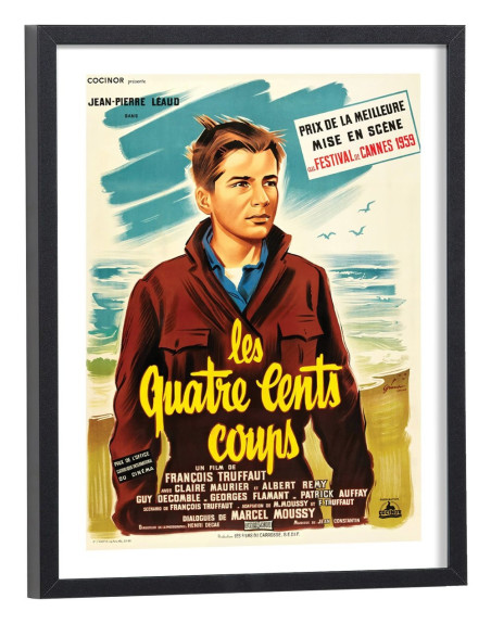Affiche Film Les quatre cents coups
