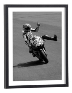 Affiche Valentino Rossi Moto