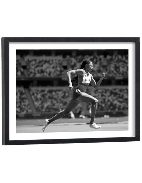 Affiche Allyson Felix Athletisme