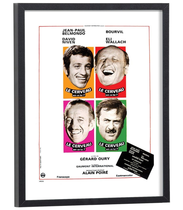 Affiche Film Le Cerveau