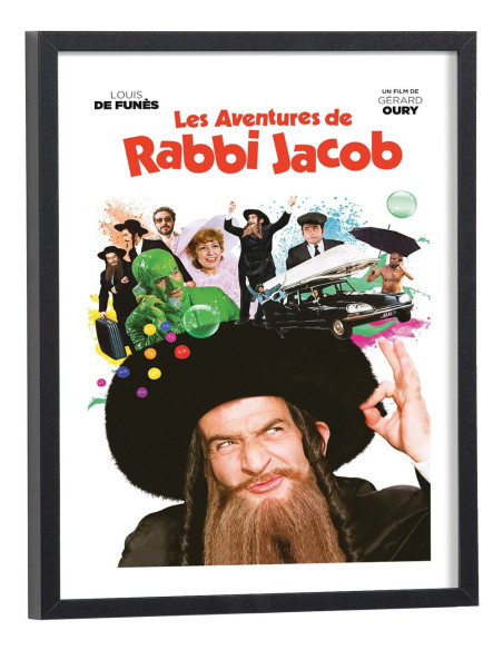 Affiche Film Les Aventures de Rabbi Jacob