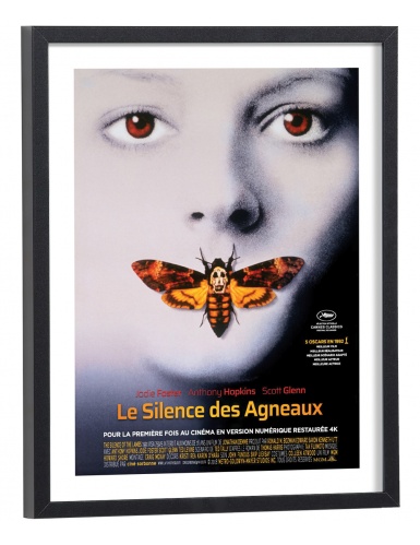 Affiche film Le silence des agneaux