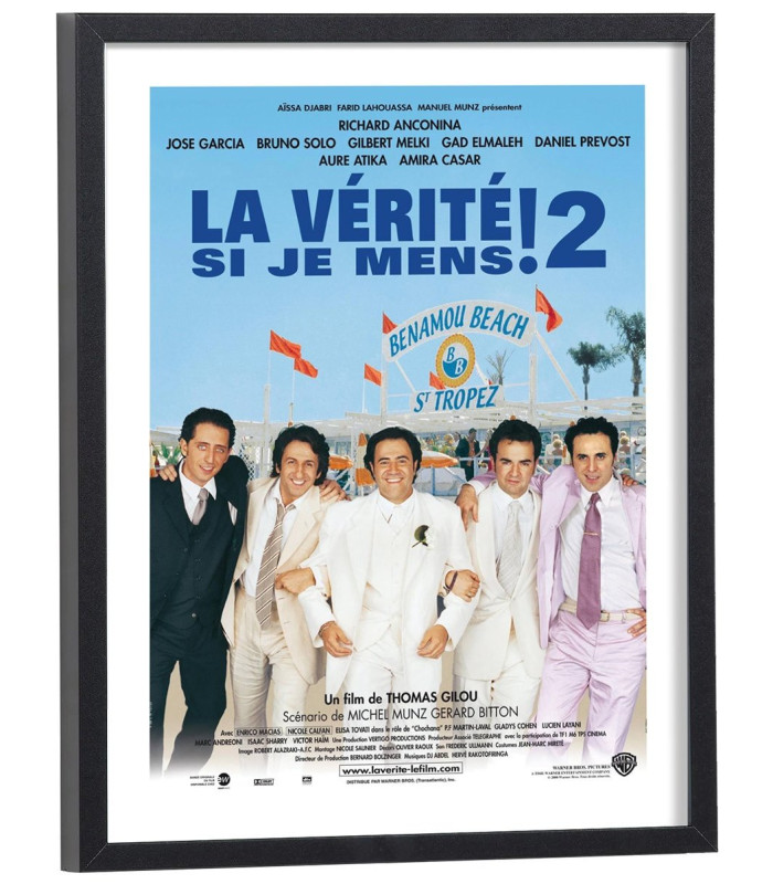 Affiche Film La vérité si je mens 2