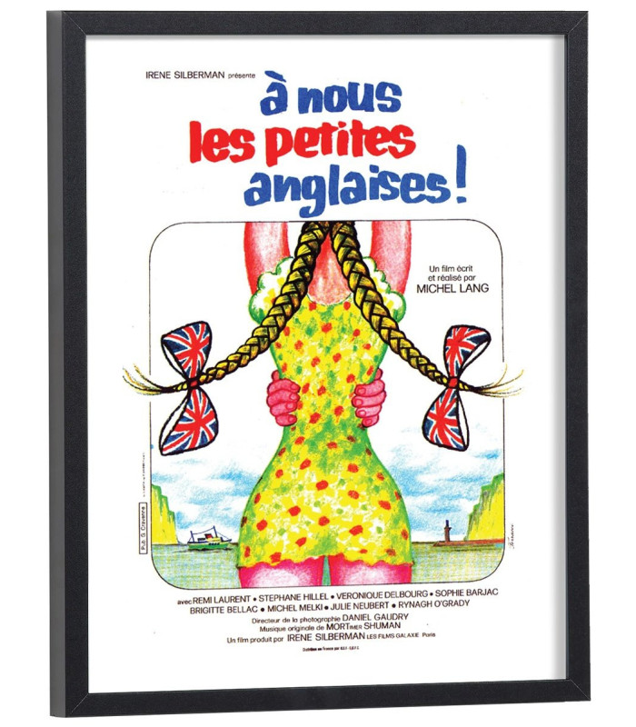  Affiche Film A nous les petites anglaises