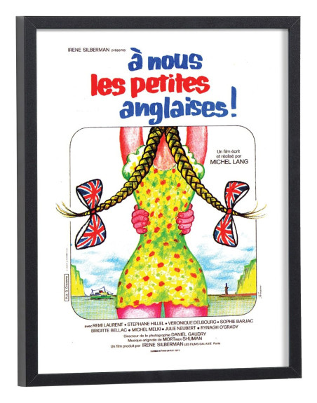  Affiche Film A nous les petites anglaises