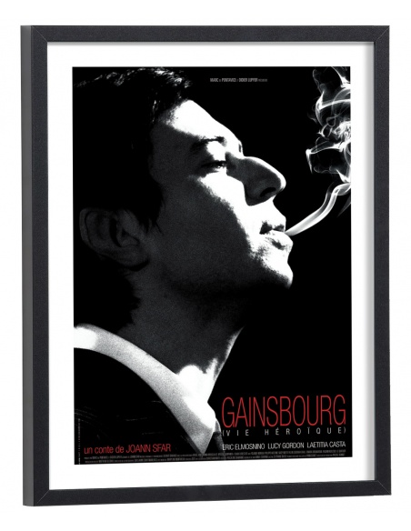 Affiche film Gainsbourg Vie héroïque