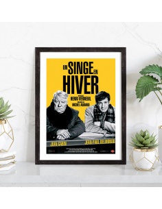 Affiche film Un singe en hiver 2