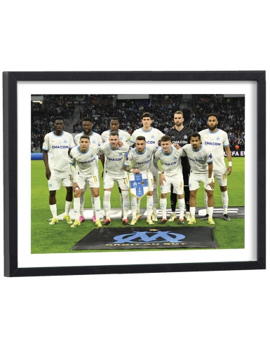 Affiche Olympique Marseille équipe 2024